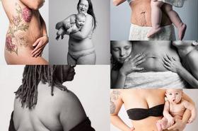 TO nazywa się odwaga! 12 kobiet z dumą pokazuje ciało po ciąży i i porodzie.