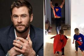 Chris Hemsworth to IDEAŁ OJCA! Te zdjęcia aktora i jego dzieci was rozczulą