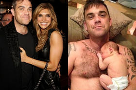 Rodzicielstwo prostsze niż kiedykolwiek! Robbie Williams przerywa milczenie po narodzinach Coco