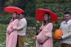 Najdziwniejsza ciążowa sesja zdjęciowa jaką kiedykolwiek zobaczycie! Uwaga! Straszne zdjęcia