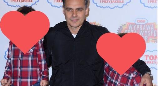 Jan Wieczorkowski z synami. "Ci dwaj goście to mój sukces". Wiedzieliście, że ma już tak duże dzieci?