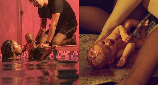 Urodziła synka, który nie miał szansy na życie. Teraz fotografuje porody w falach oceanu. Spokojne, piękne, niepokojące