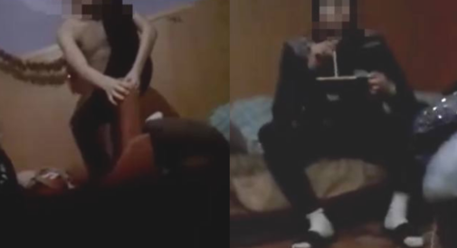 Zażywał narkotyki tuż przy dziecku... Nagranie ze Śląska jest szokujące!