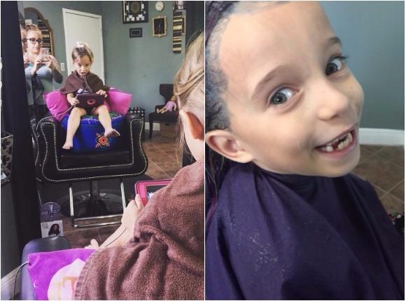 Fryzjerka obcięła włosy córce i... wywołała burzę w sieci. Internauci: Coś Ty zrobiła? Oszpeciłaś dziecko!