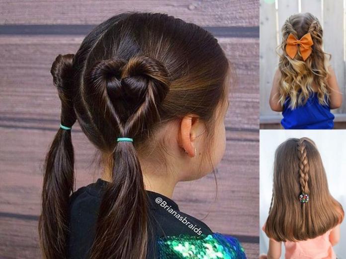Prześliczne fryzury dla dziewczynek - galeria 2019
