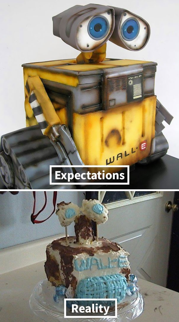 Oczekiwania vs. Rzeczywistość: najbardziej nieudane urodzinowe torty dla dzieci