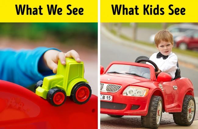 10 sytuacji, które pokazują, że to co widzimy, nie zawsze jest tym co widzą dzieci - genialne porównania