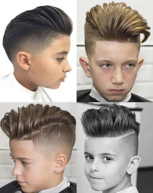 Modne fryzury dla małych i większych chłopców - trendy 2019