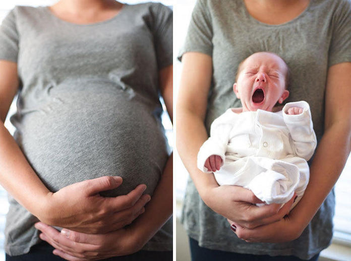 ZACHWYCAJĄCE fotografie, ukazujące piękno ciąży i narodzin