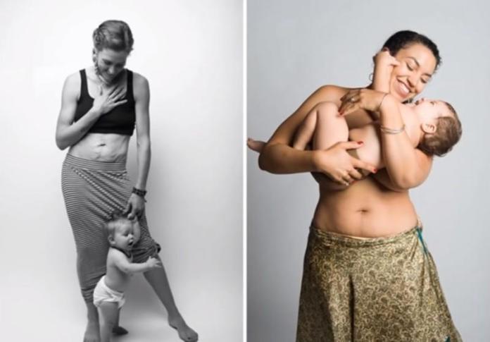 TO nazywa się odwaga! 12 kobiet z dumą pokazuje ciało po ciąży i i porodzie.