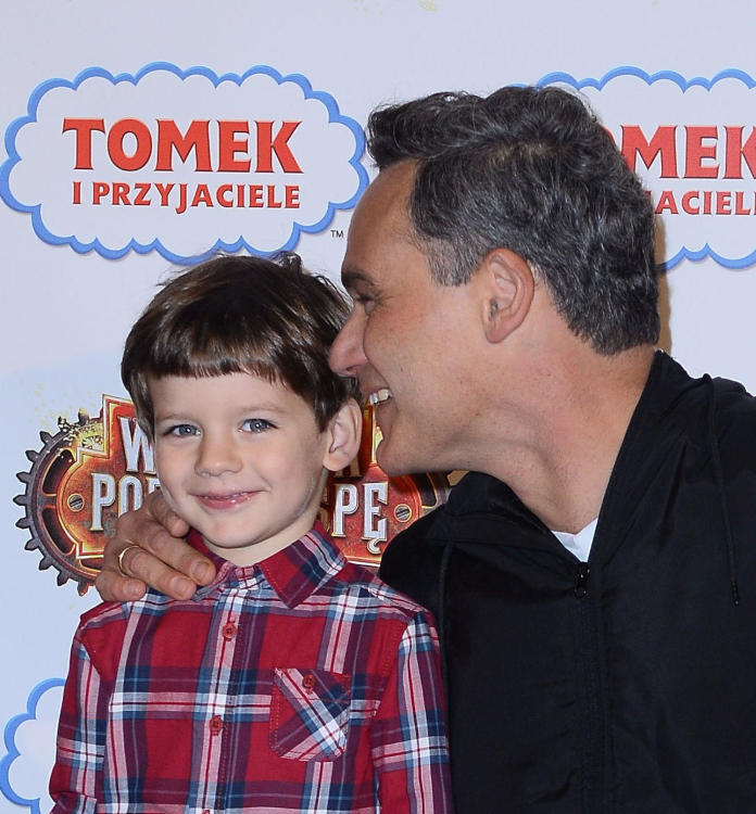 Jan Wieczorkowski z synami. "Ci dwaj goście to mój sukces". Wiedzieliście, że ma już tak duże dzieci?