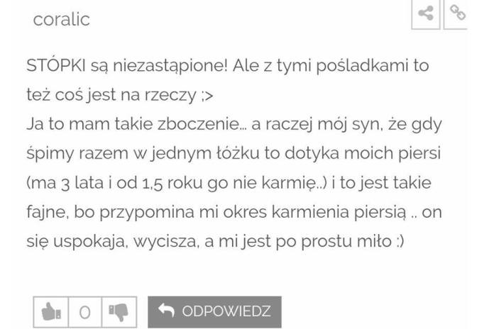 "Mam orgazm, gdy karmię dziecko piersią." Matki podniecają się własnymi dziećmi!