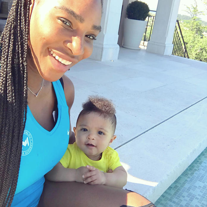 Serena Williams chwali się roczną córką 10 MLN fanów na Instagramie. Narodziny córki omal nie kosztowały jej życia...