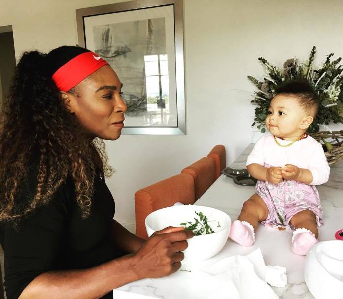 Serena Williams chwali się roczną córką 10 MLN fanów na Instagramie. Narodziny córki omal nie kosztowały jej życia...
