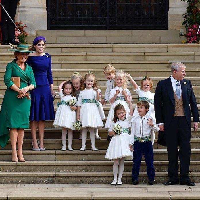 Córeczka Robbiego Williamsa debiutuje przed kamerami na ślubie księżniczki Eugenii. Mała Theodora wkracza w wielki świat!