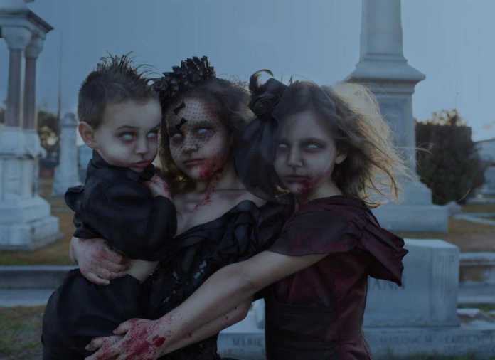 Te fotografie Cię PRZERAŻĄ! ZOMBIE KIDS, czyli zdjęcia dzieci w konwencji Halloween