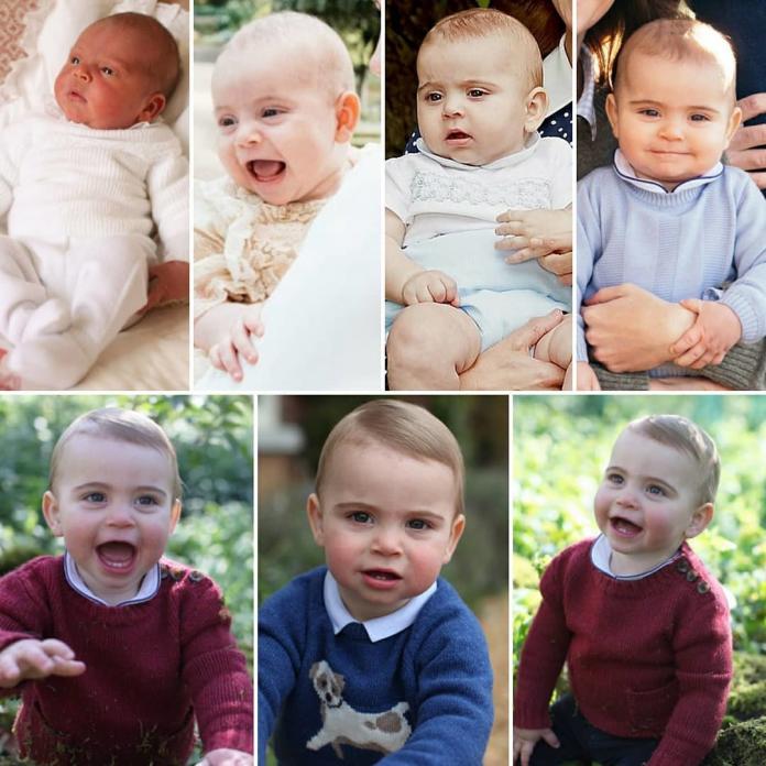 Dziś książę Louis kończy roczek! Z tej okazji mama Kate zrobiła mu urocze zdjęcia!