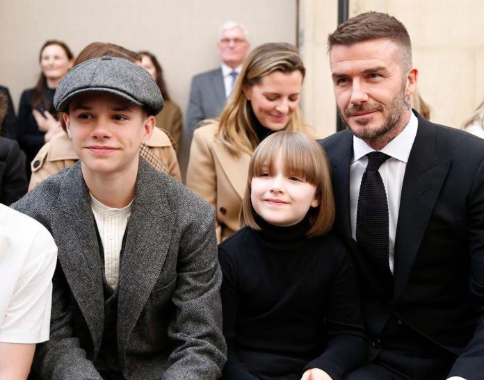 David Beckham świętuje z dziećmi Dzień Ojca. Fani: "Z ojcem przynajmniej wyglądają na szczęśliwe, uśmiechnięte i naturalne; z Victorią - nie"